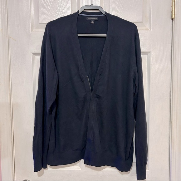 Banana Republic Men’s Cardigan Sweater Full Zip Size XL Navy - Picture 1 of 8